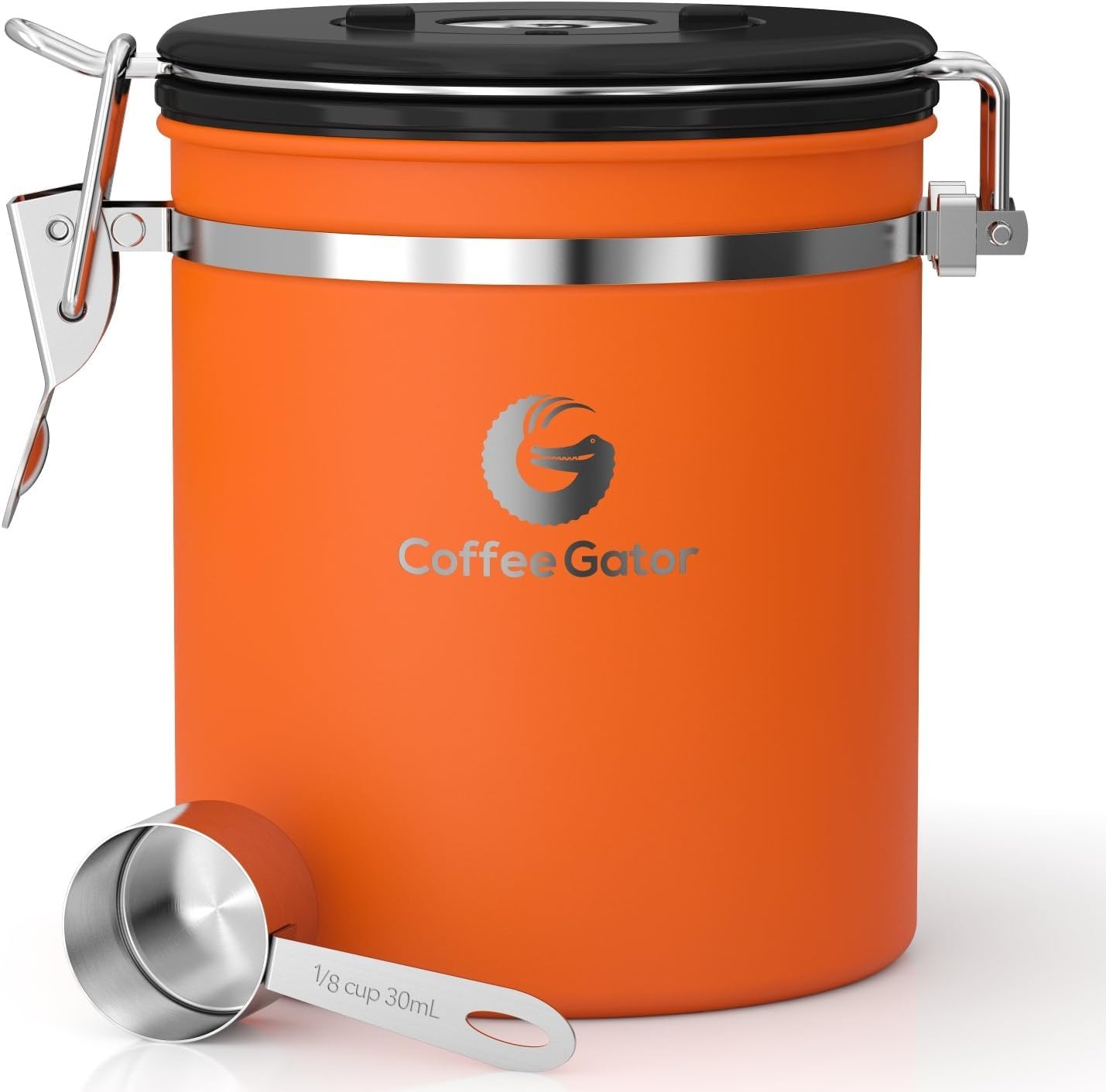 Amazon.com: Coffee Gator Coffee Canister, 16oz Airtight Stainless